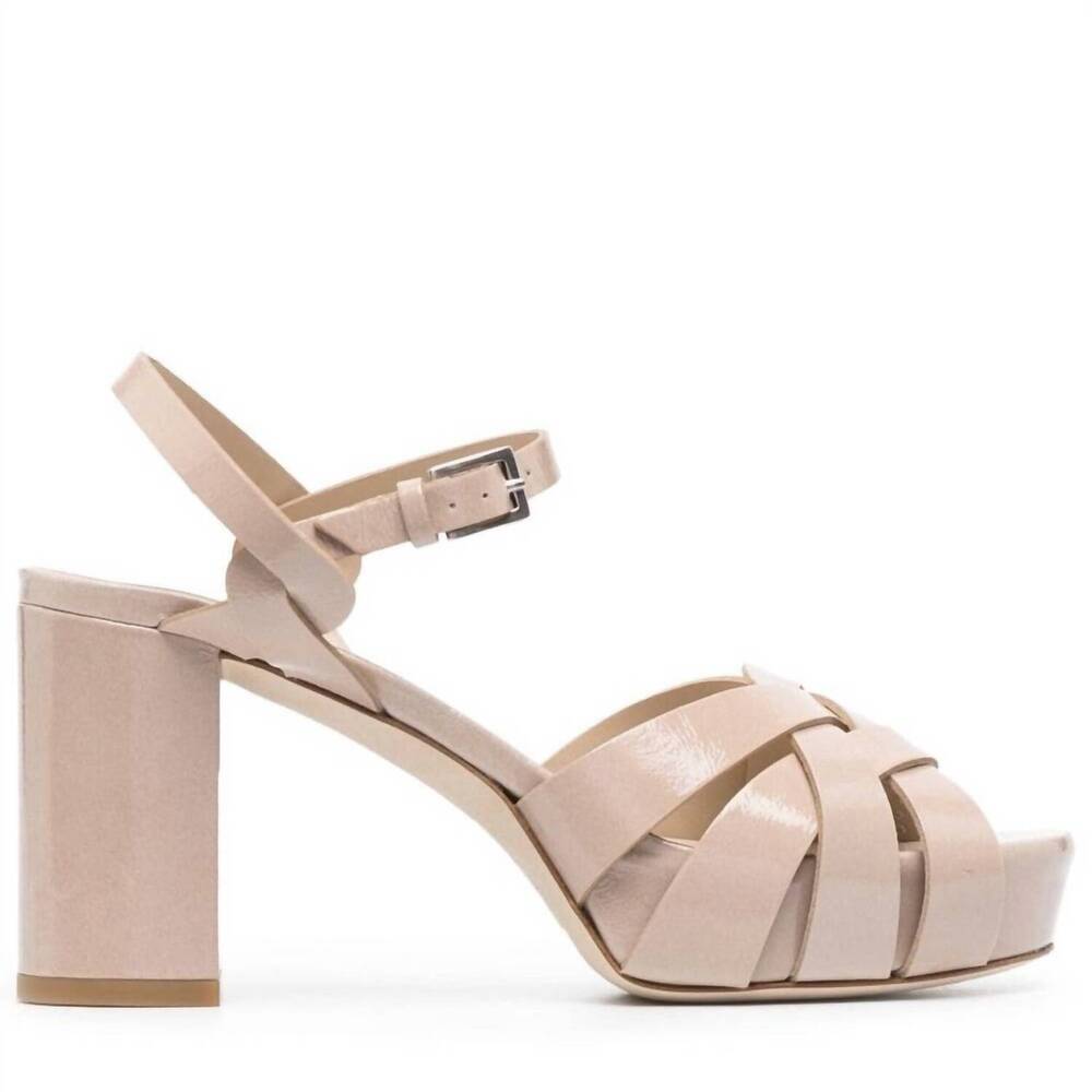 NEW DEL CARLO women's madrid vetro heels in sahara